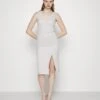 Wal G Wedding Alma V Neck Midi - Cocktail Dress / Party Dress - Sage Green