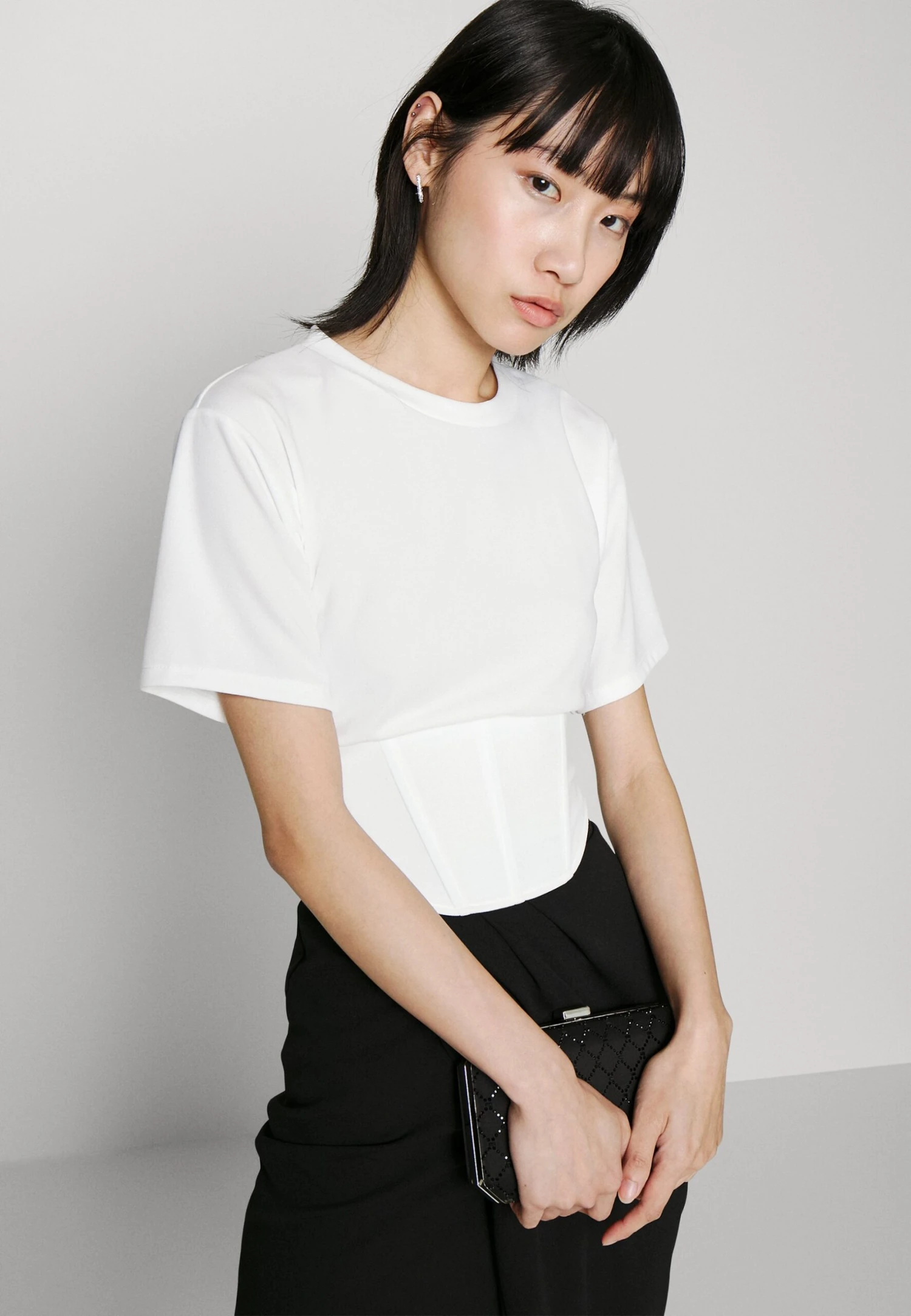 Wal G Hani Corset Top - Basic T-Shirt - Image 4