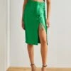 Wal G Rouched Skirt - Pencil Skirt