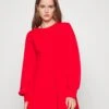 Kat Sleeve Dress - Cocktail Dress / Party Dress - Red