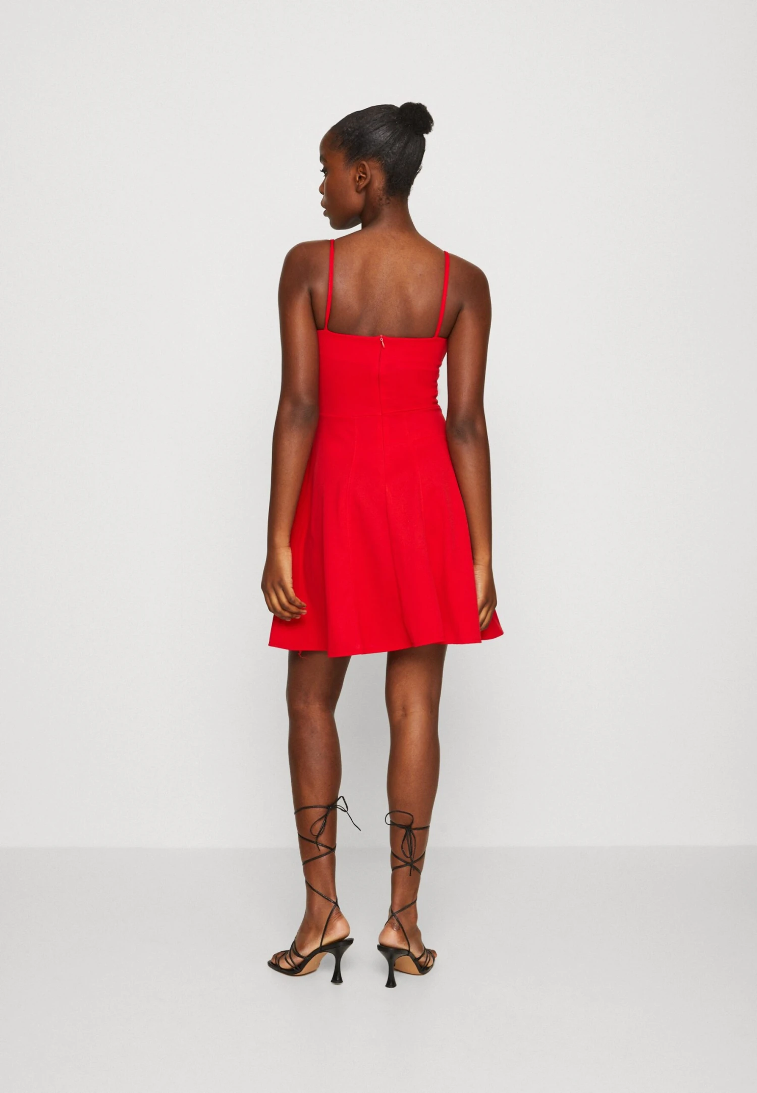 Wal G Vincent Skater Dress - Jersey Dress - Red - Image 3