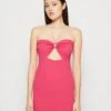 Wal G Winona Cut Out Mini - Jersey Dress - Fuchsia