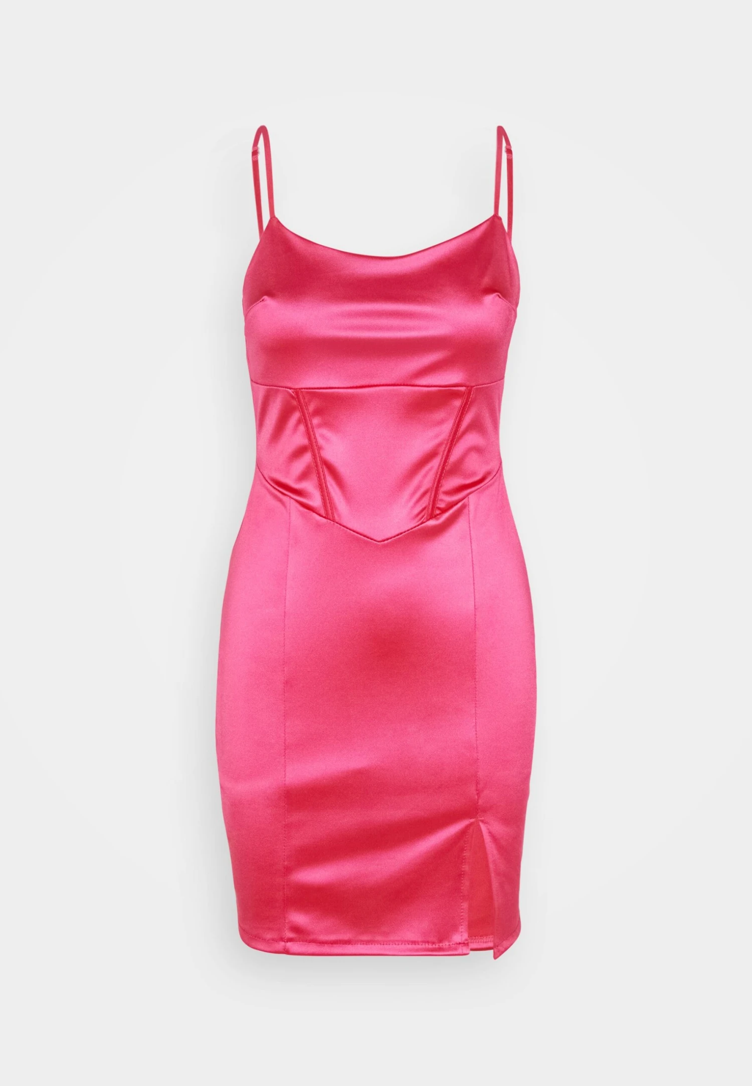 Wal G Caleb Corset Mini - Cocktail Dress / Party Dress - Fuchsia - Image 5