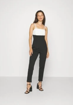Janya Contrast - Jumpsuit - Black/White