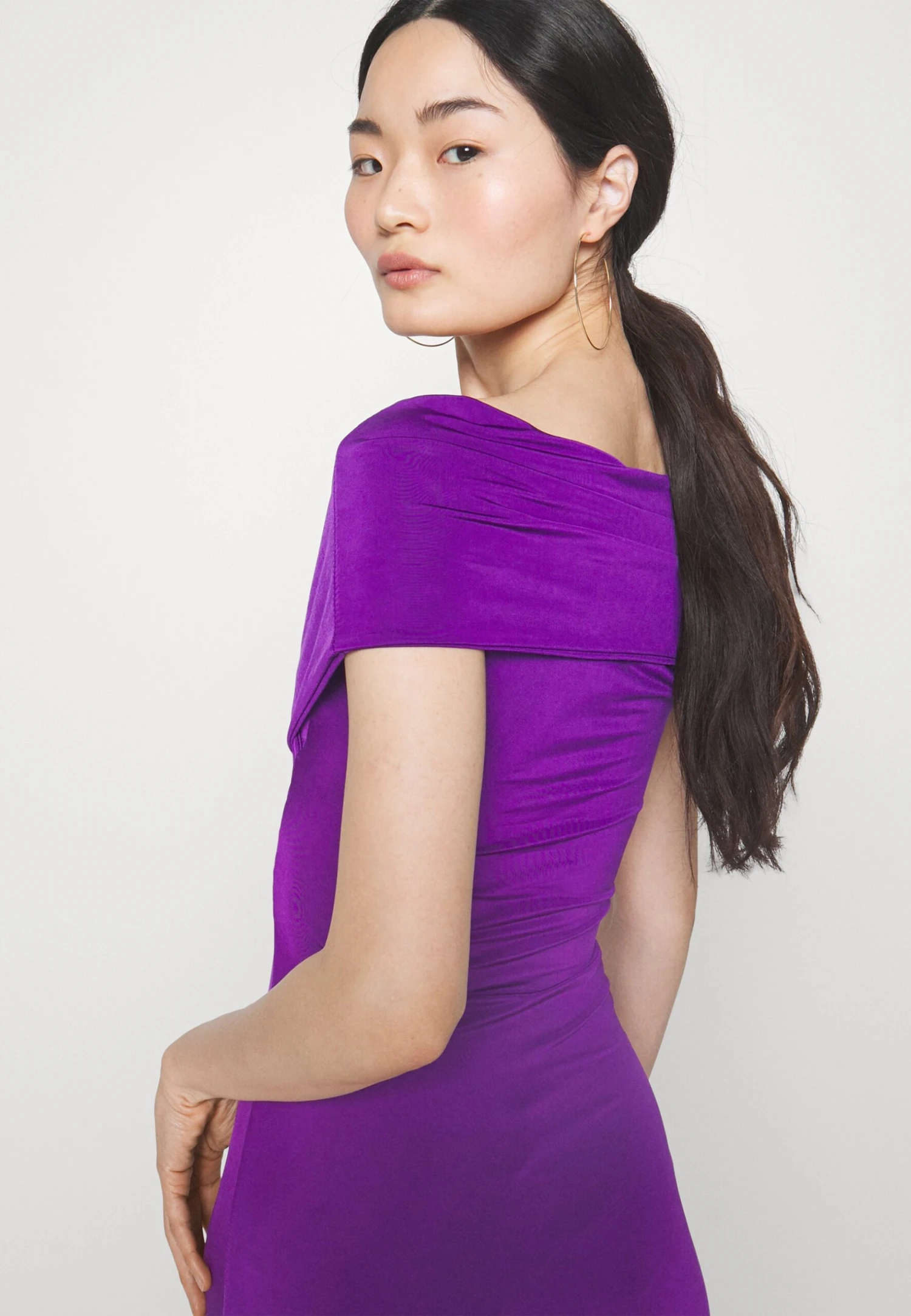 Wedding Odette Off Shoulder Maxi - Occasion Wear - Purple - Image 5