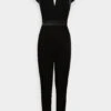 Wal G Pinny Cut Out - Jumpsuit - Black