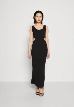 Wal G Ryan Cut Out Maxi - Jersey Dress - Black