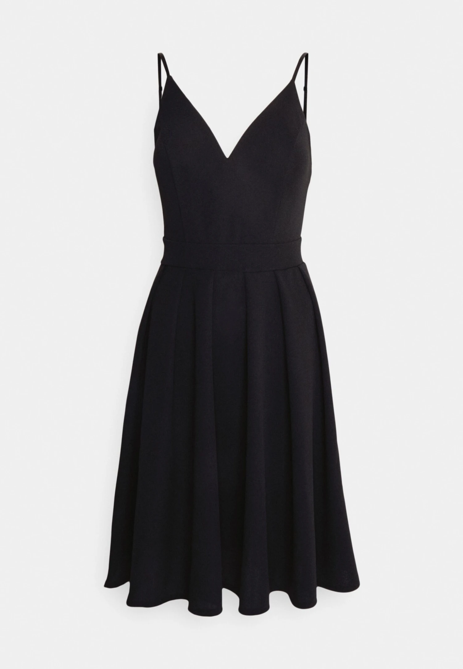 Wal G Saika Skater Dress - Jersey Dress - Black - Image 6