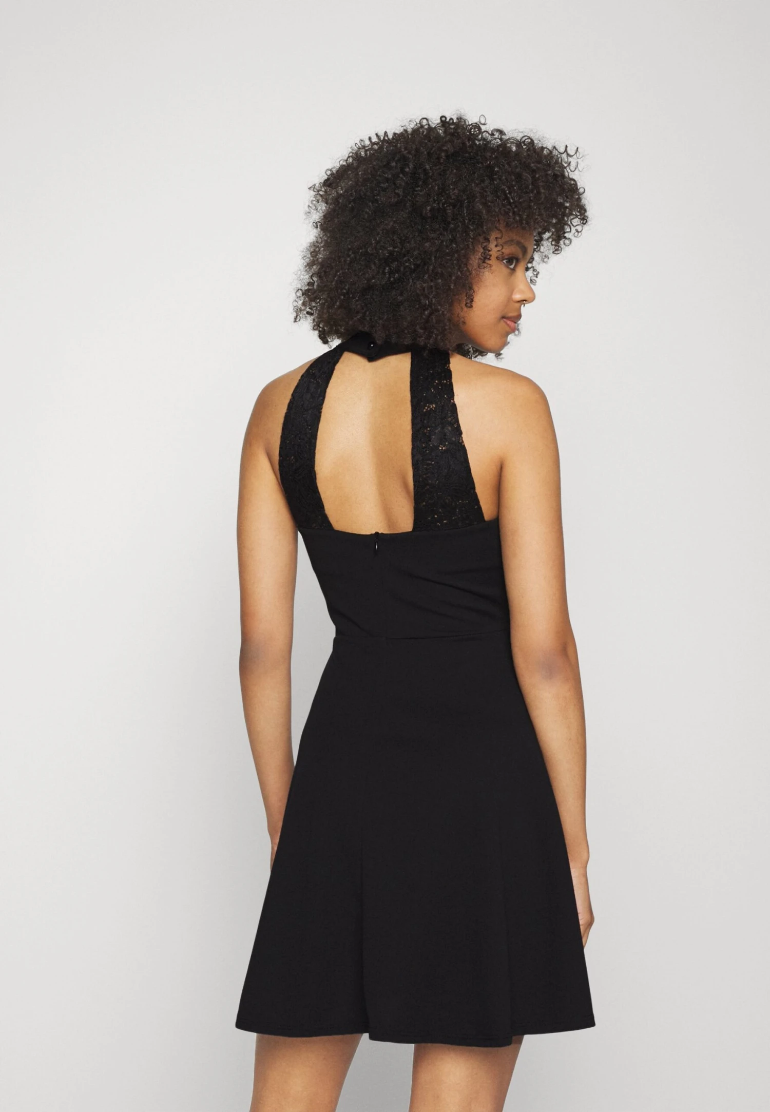 Wal G Bali Halter Neck Skater Dress - Jersey Dress - Image 3