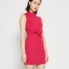 Wal G Mikey Knot Mini - Jersey Dress - Fuchsia