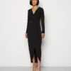 Wal G Bina Maxi Dress - Cocktail Dress / Party Dress - Black