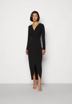 Wal G Bina Maxi Dress - Cocktail Dress / Party Dress - Black