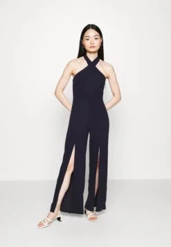 Alfo Cross Neck - Jumpsuit - Navy Blue