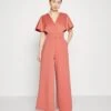 Wedding Petite Betty Wrap Jumpsuit - Jumpsuit - Rosa