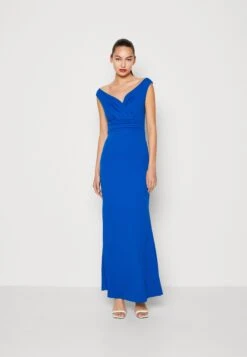 Wal G Andrew Off Shoulder Maxi Dress - Occasion Wear - Electric Blue
