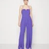Wal G Dandy V Neck - Jumpsuit - Purple