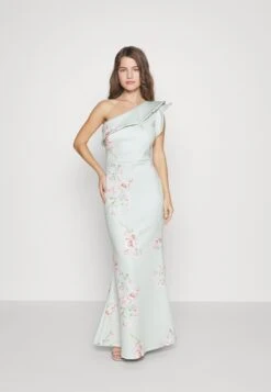 Wedding Turn Heads Print Maxi - Occasion Wear - Light Green