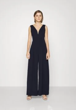 Wal G Jackie Wide Leg - Jumpsuit - Navy Blue