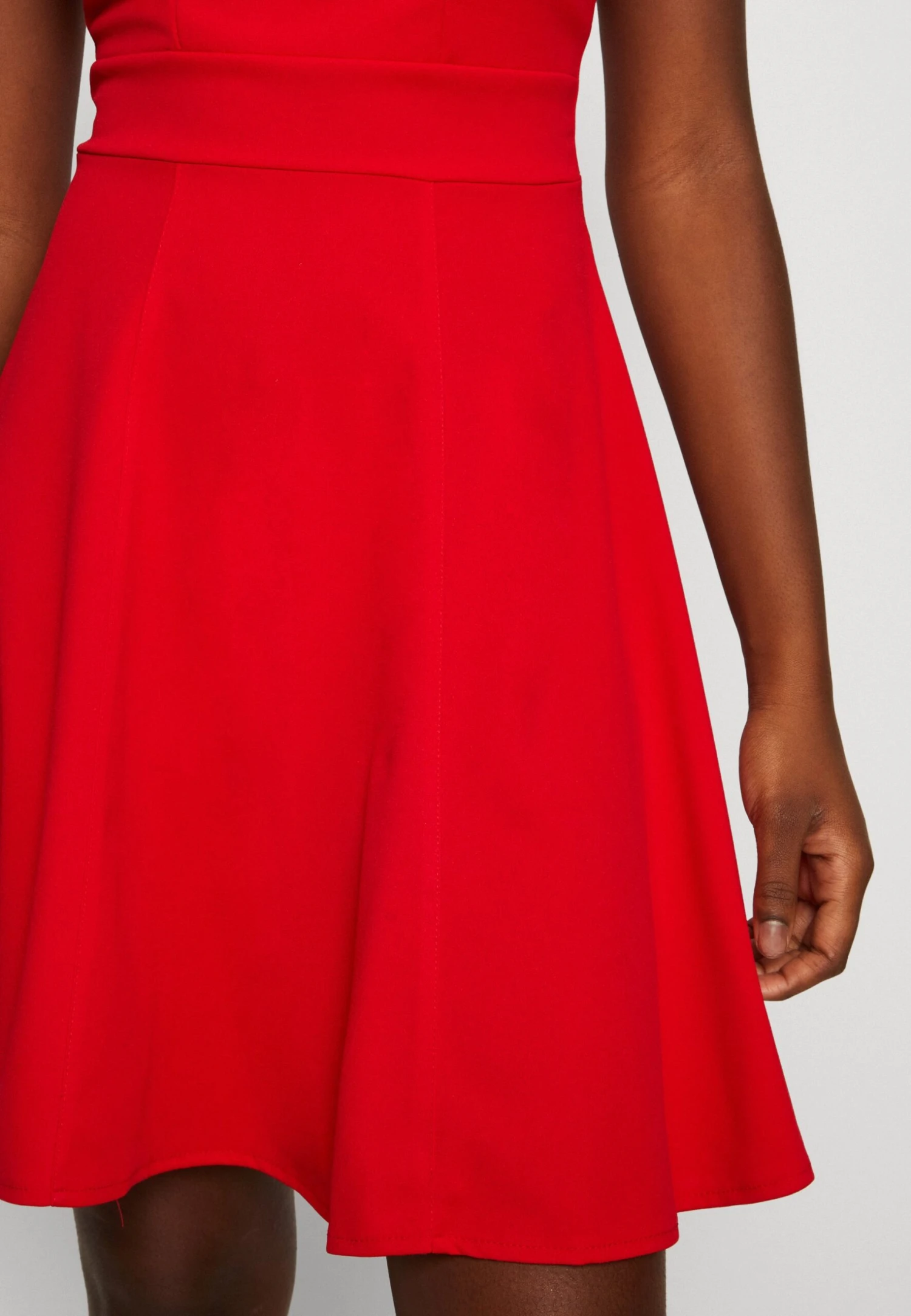 Wal G Vincent Skater Dress - Jersey Dress - Red - Image 6