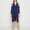 Wal G Sonique - Jersey Dress - Navy Blue