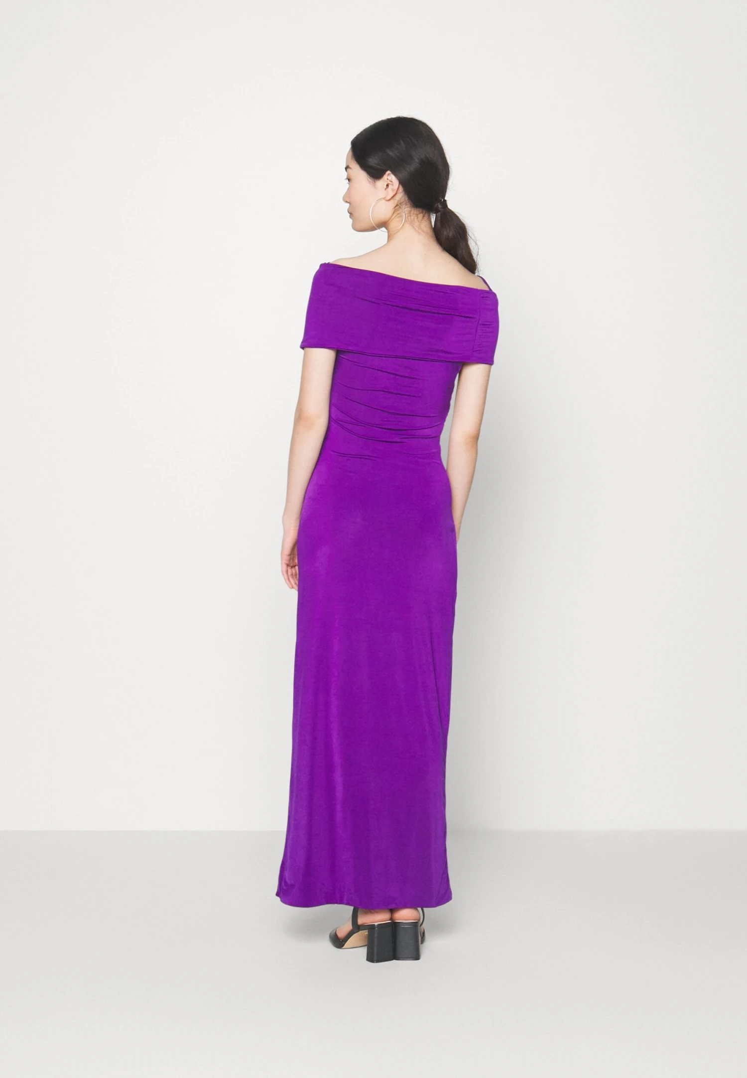 Wedding Odette Off Shoulder Maxi - Occasion Wear - Purple - Image 3