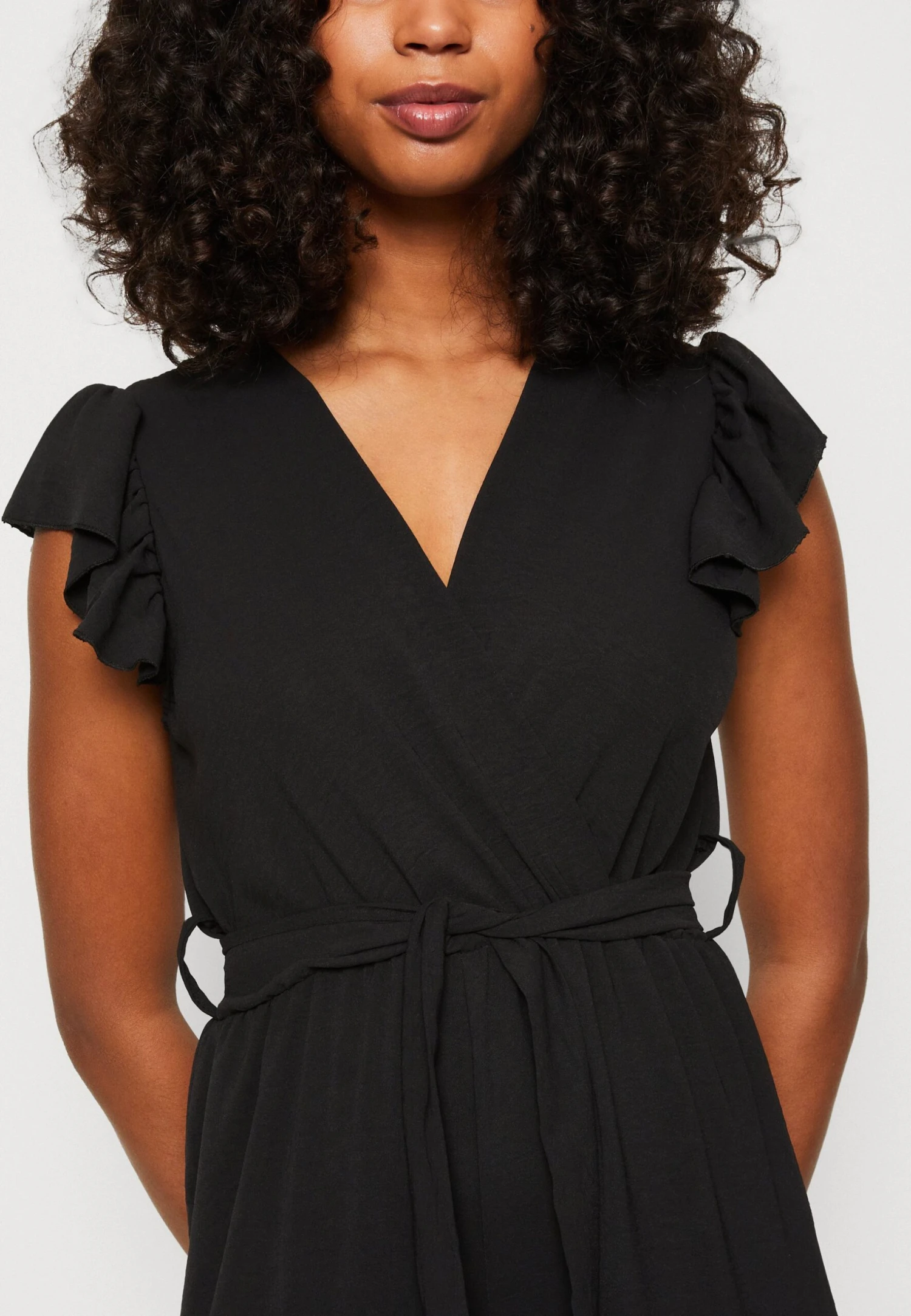 Wal G Fazza Ruffle- Jumpsuit - Black - Image 6
