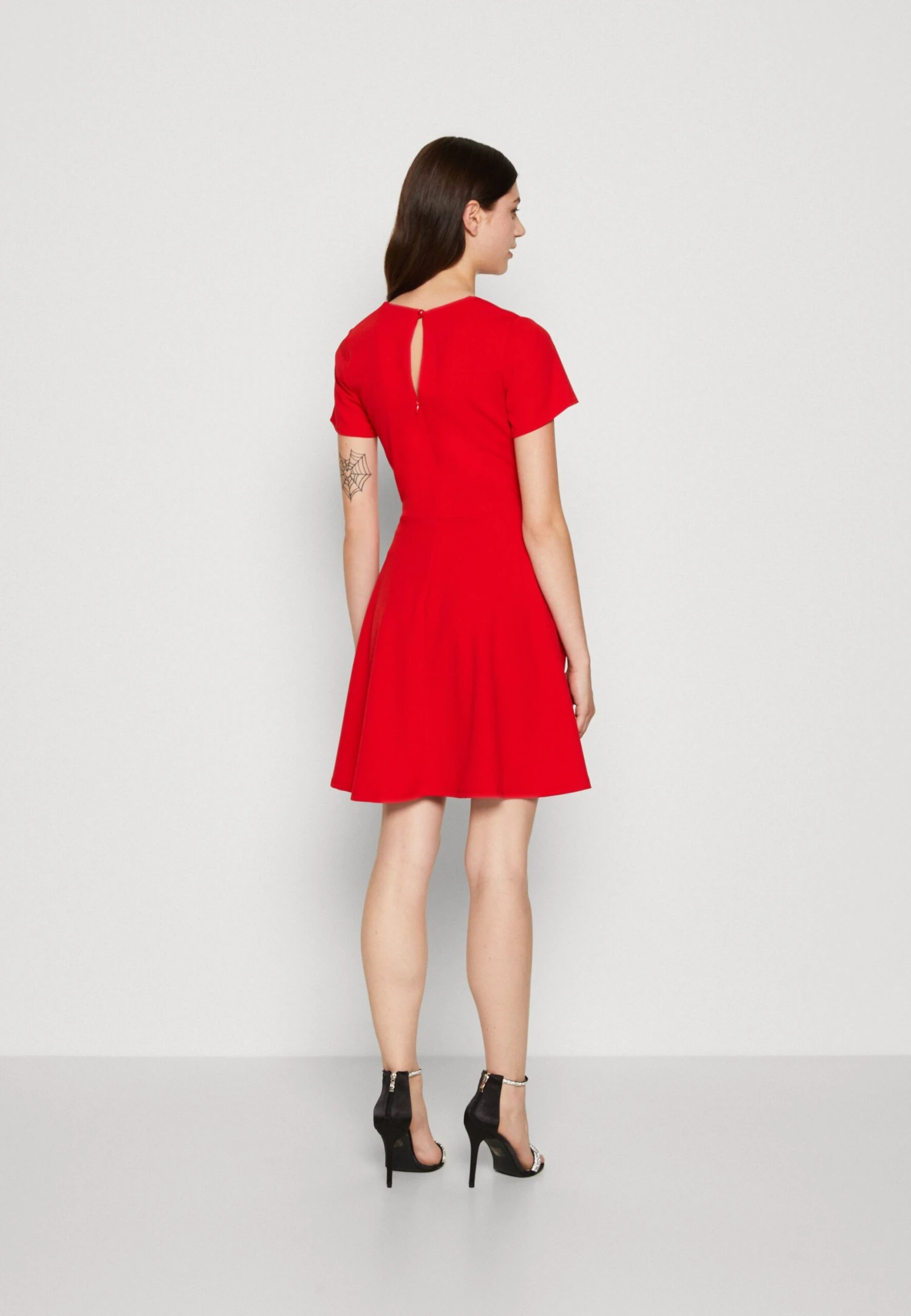 Wal G Brody Curve Neck Skater - Jersey Dress - Image 3