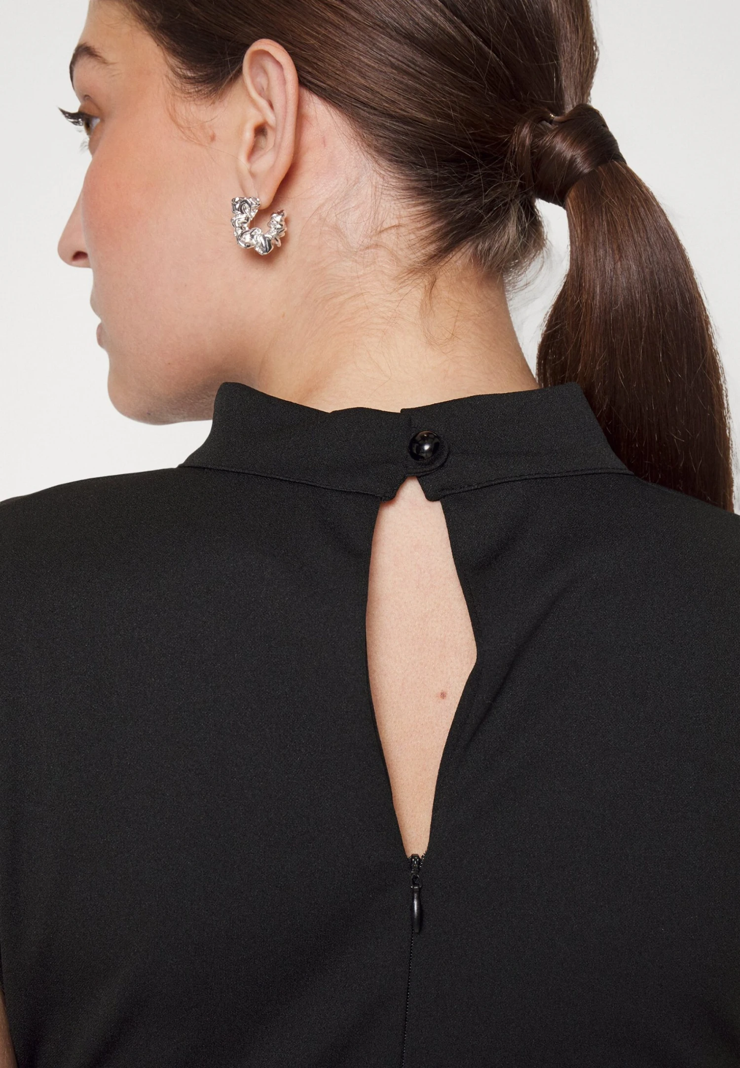 Bambinaroll Neck Midi Dress - Shift Dress - Image 4