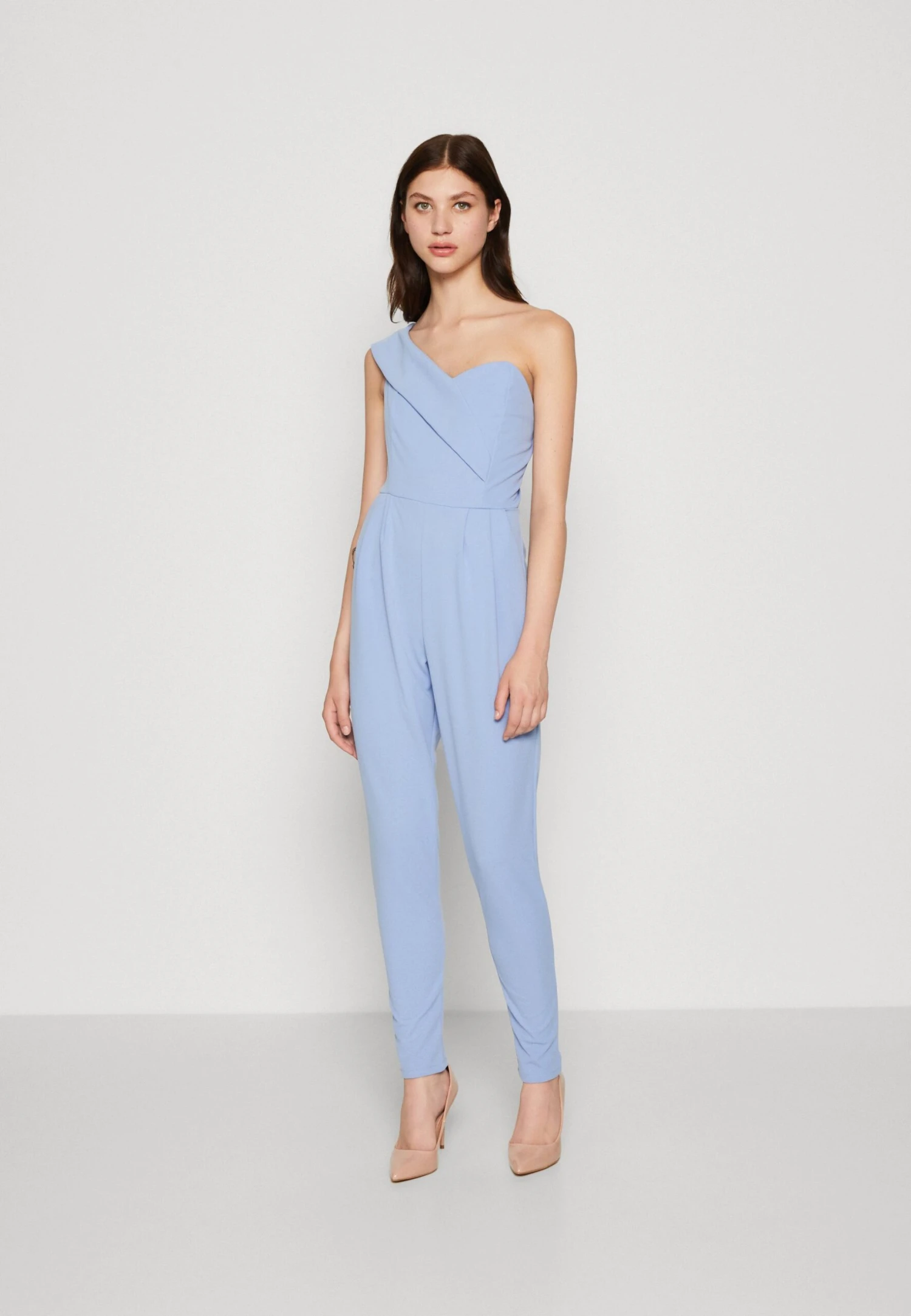Wal G Halli Ruffe - Jumpsuit - Powder Blue