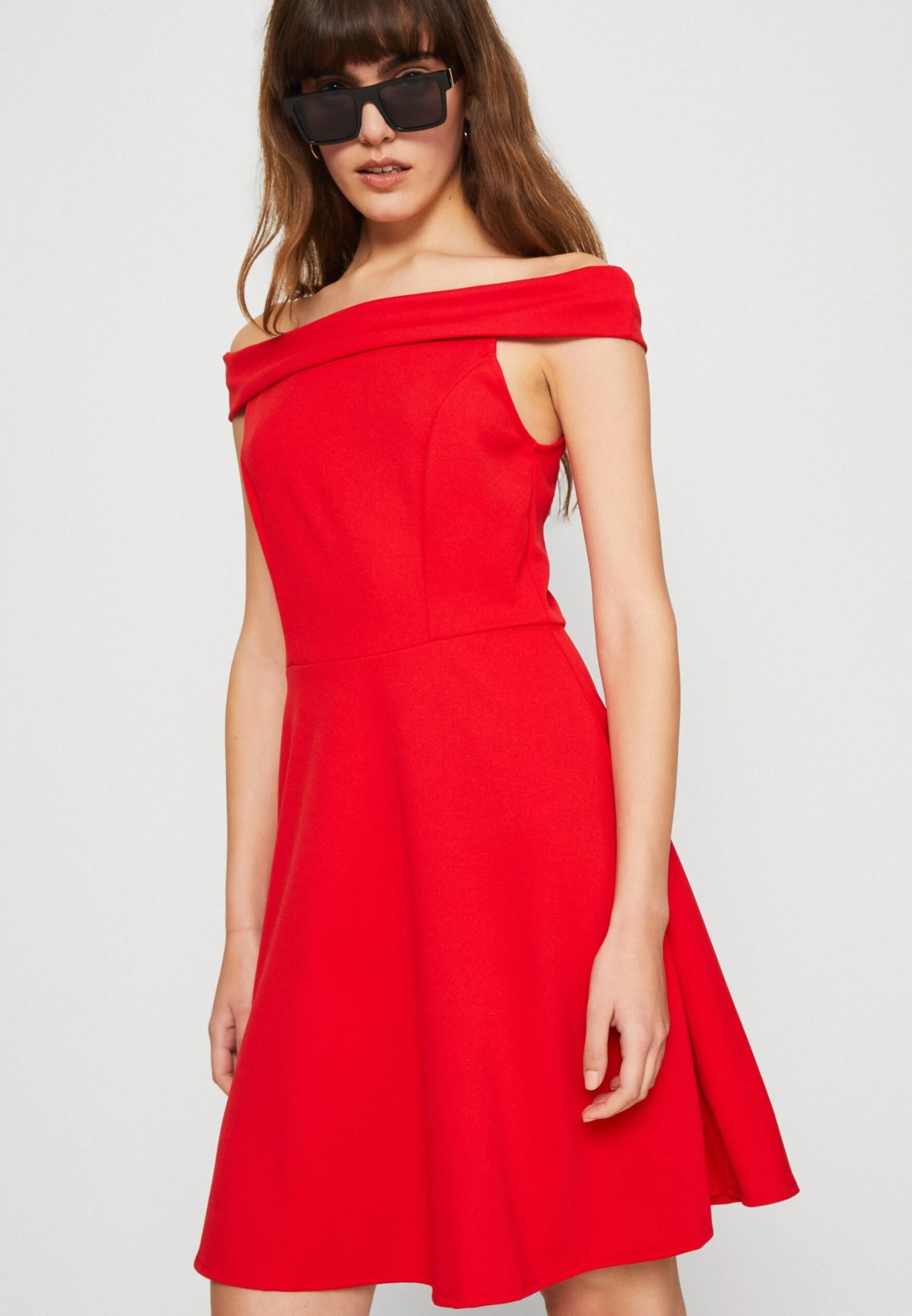 Wal G George Off Shoulder Skater - Cocktail Dress / Party Dress - Image 4