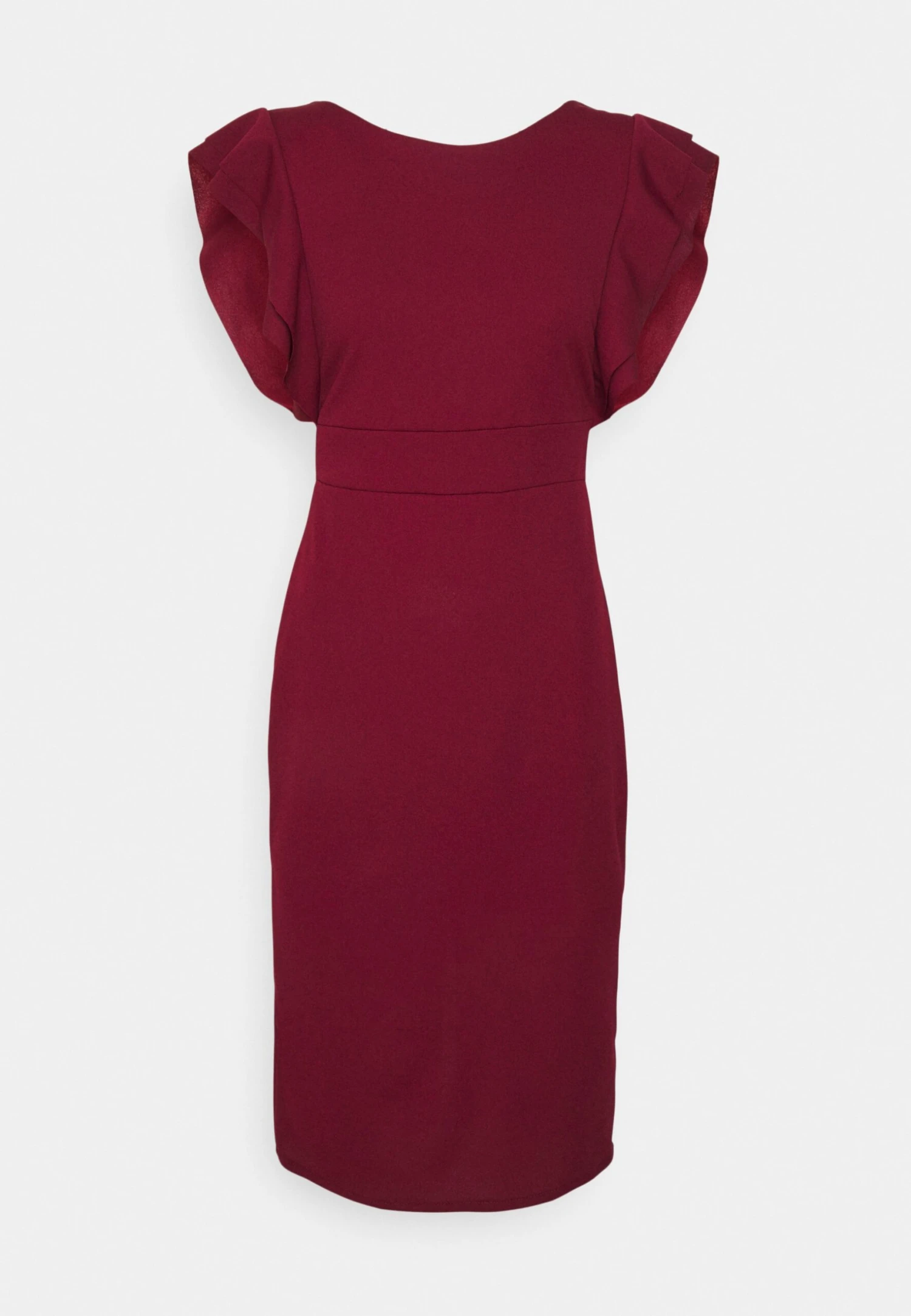 Diana- Cocktail Dress / Party Dress - Berry Wine - Image 4