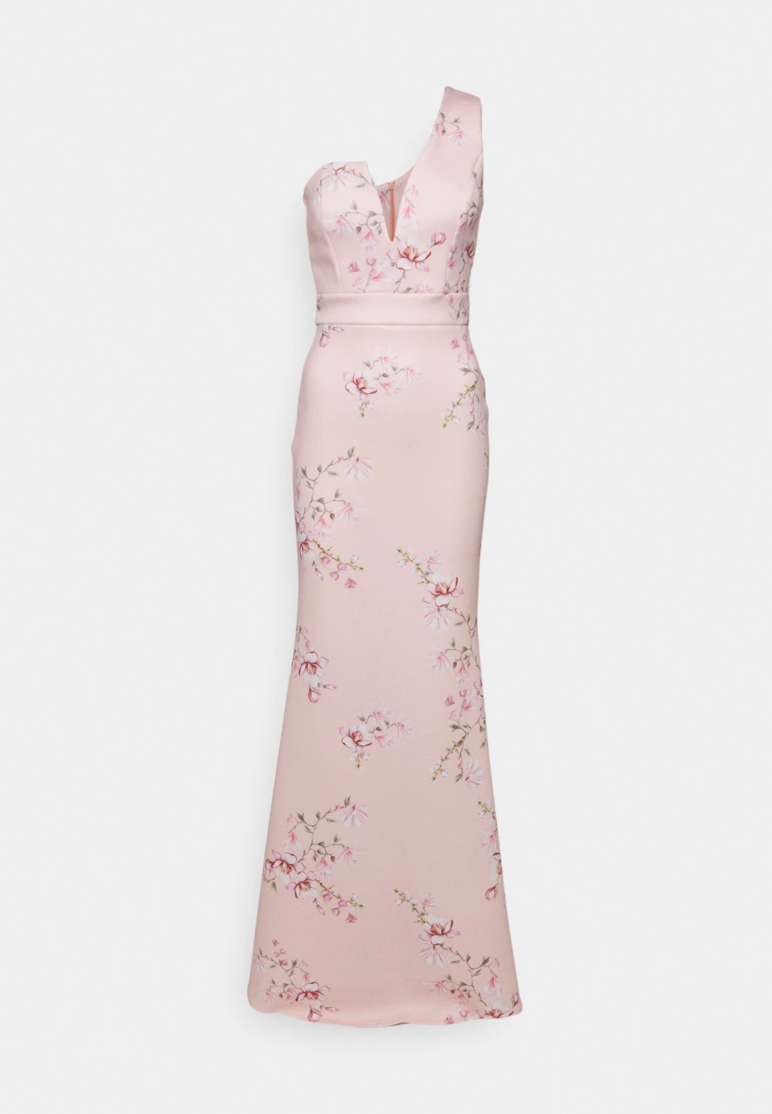 Wedding Gigi One Shoulder Print - Occasion Wear - Peach - Image 6
