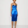 Wal G Saira Midi - Shift Dress - Electric Blue
