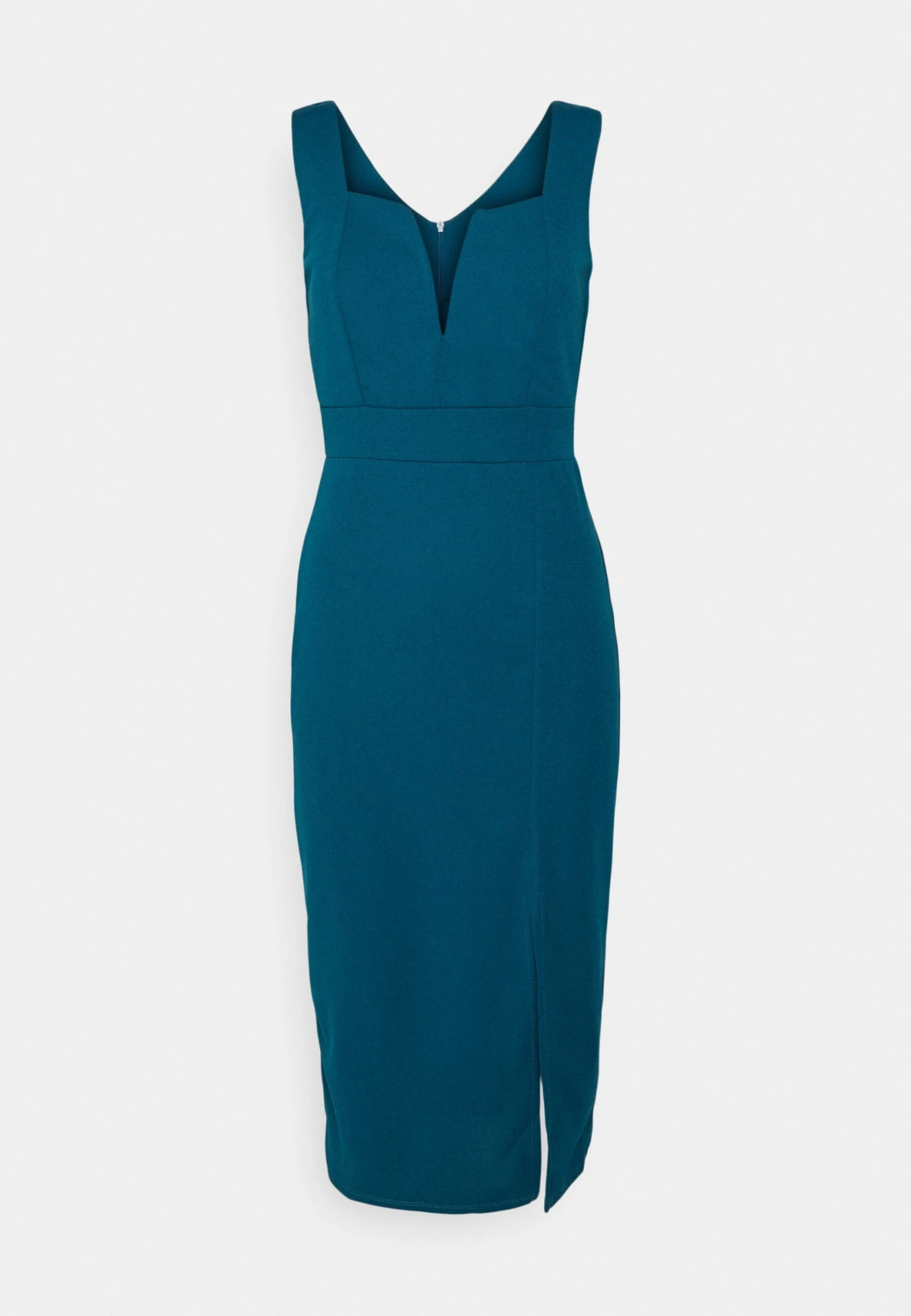 Wal G Cruise Midi Dress - Shift Dress - Dark Teal Blue - Image 6