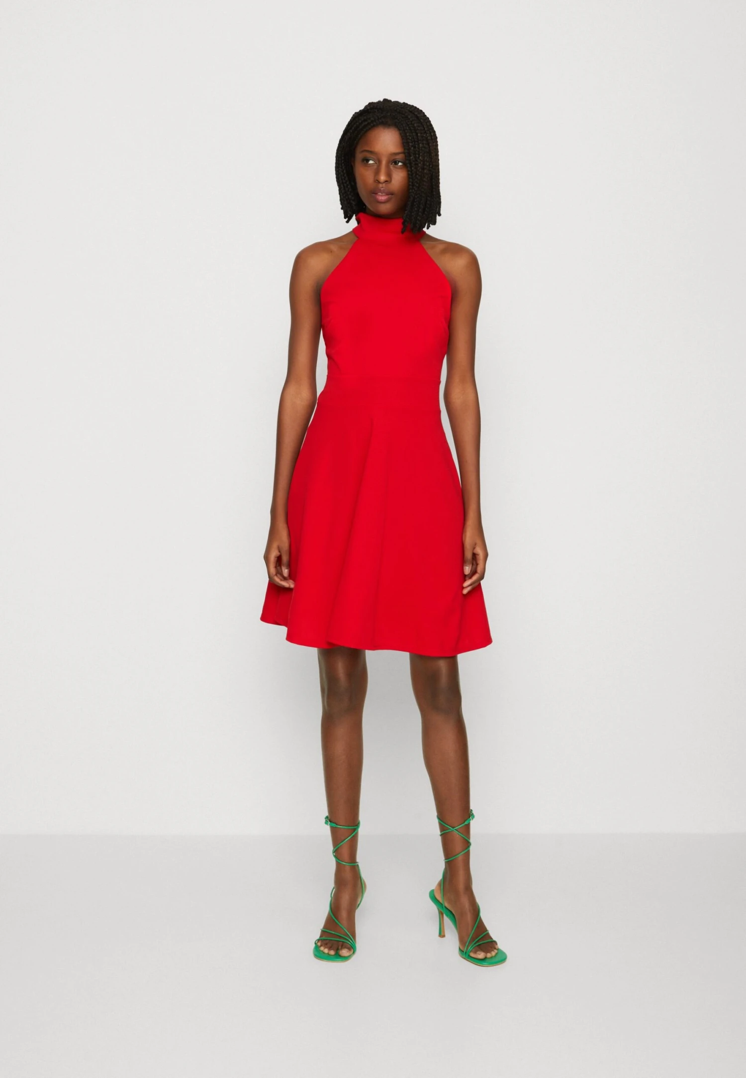 Wal G Annie Halter Skater - Jersey Dress