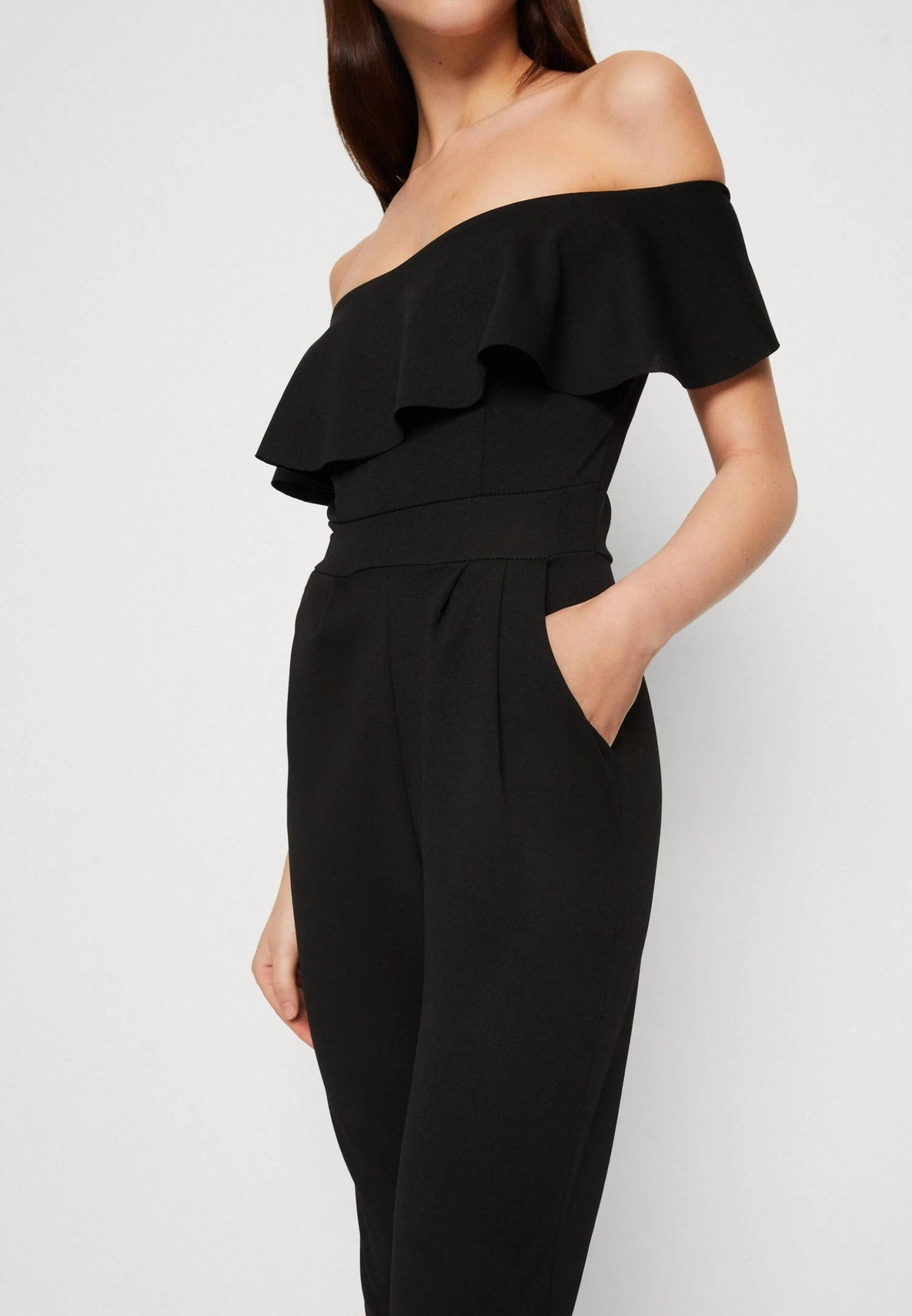 Wal G Christina Ruffle - Jumpsuit - Black - Image 6