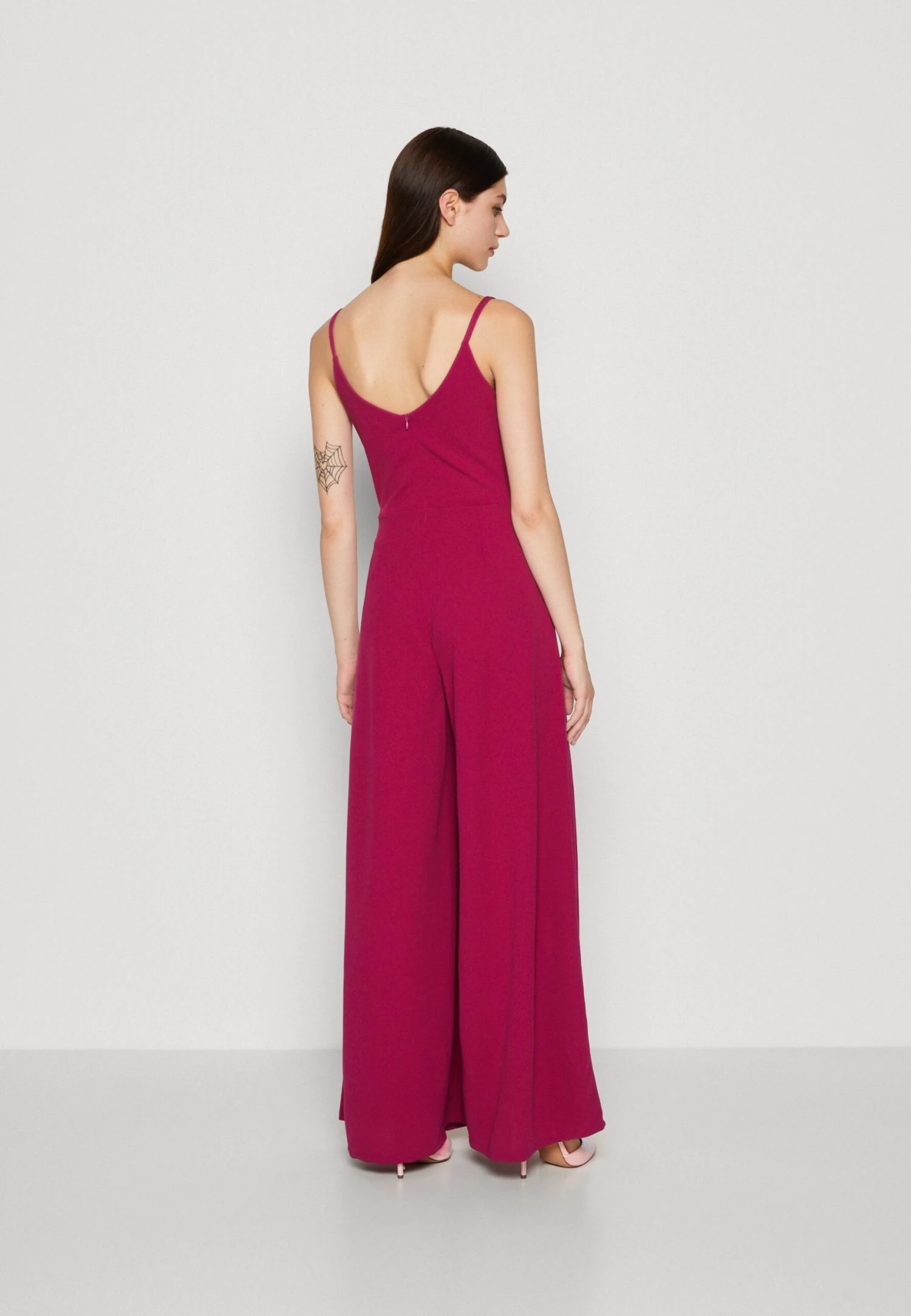Wal G Charlie Buckle - Jumpsuit - Raspberry - Image 3