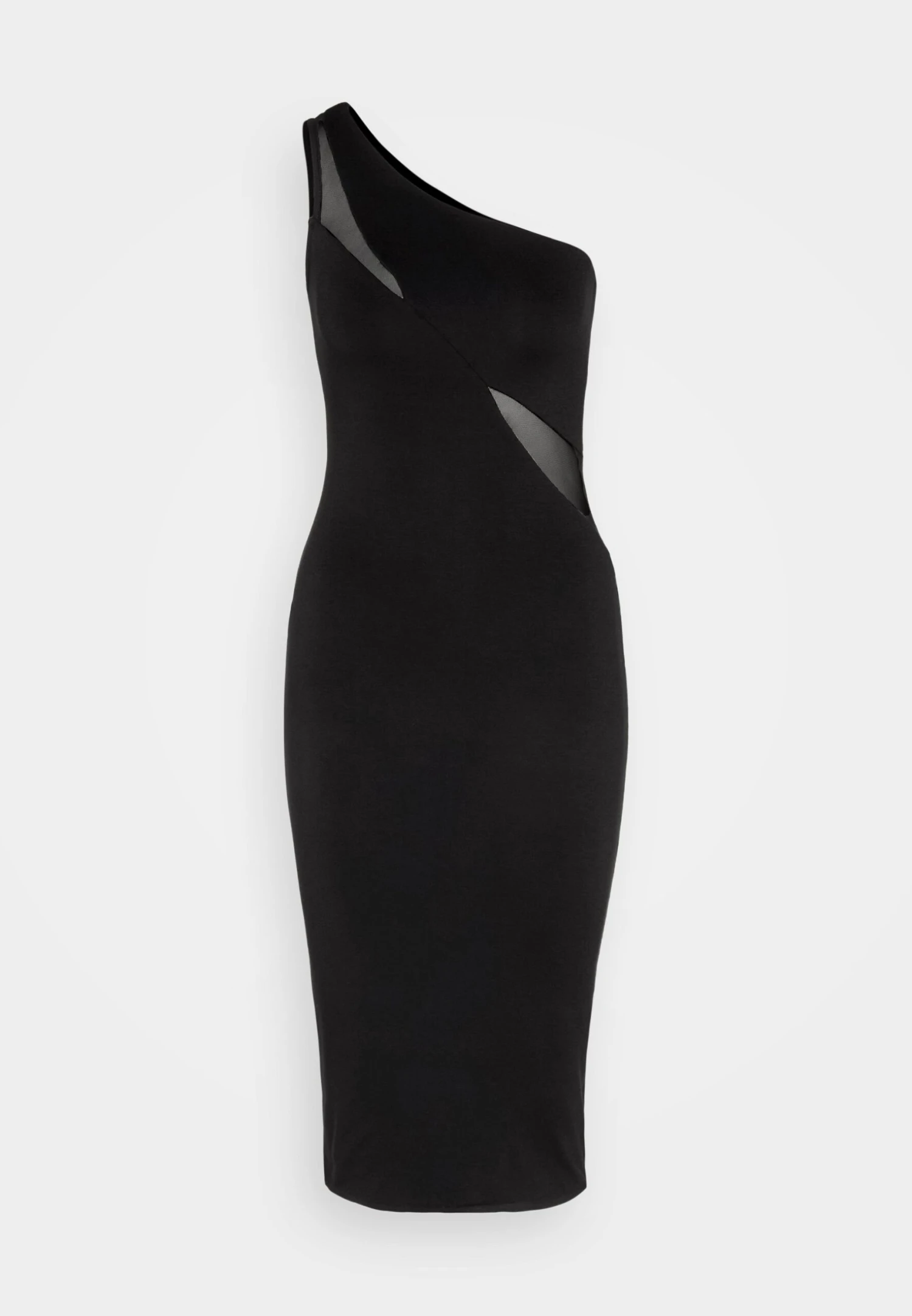 Wal G Zakera Contrast Midi Dress - Jersey Dress - Black - Image 5