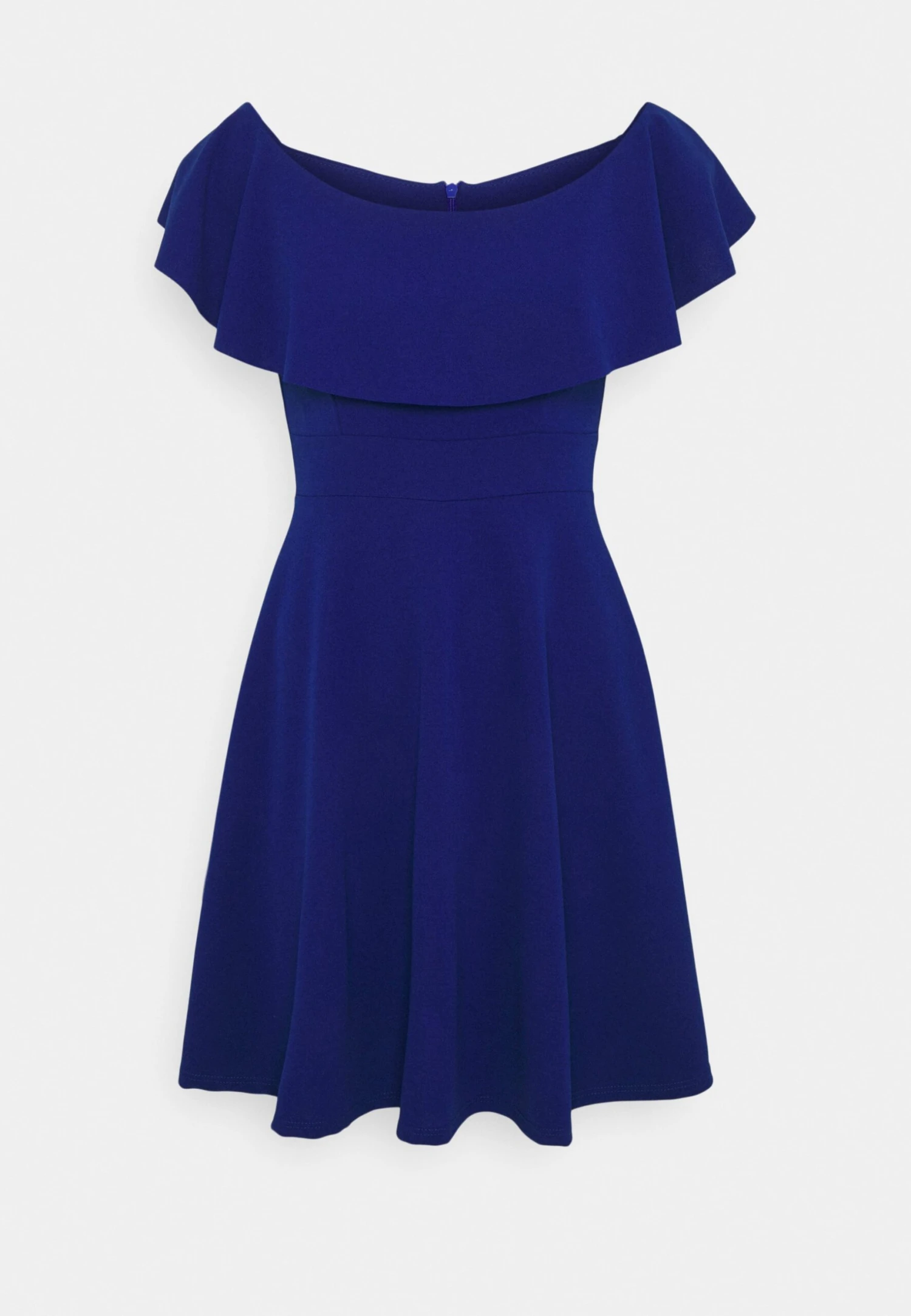 Wal G Stacey Skater Dress - Cocktail Dress / Party Dress - Electric Blue - Image 5