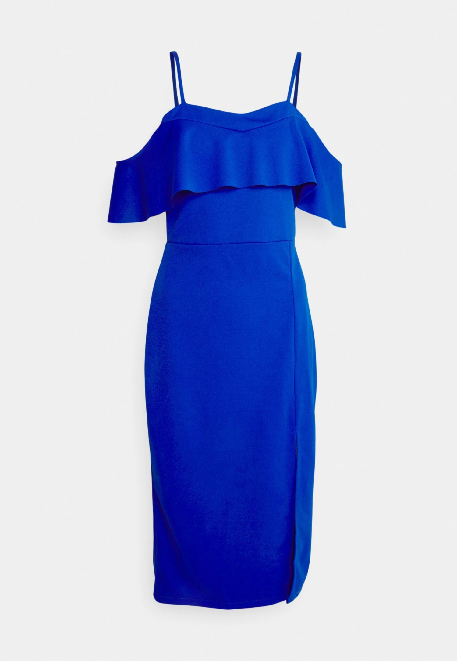 Wal G Belville Strappy Midi Dress - Cocktail Dress / Party Dress - Electric Blue - Image 5