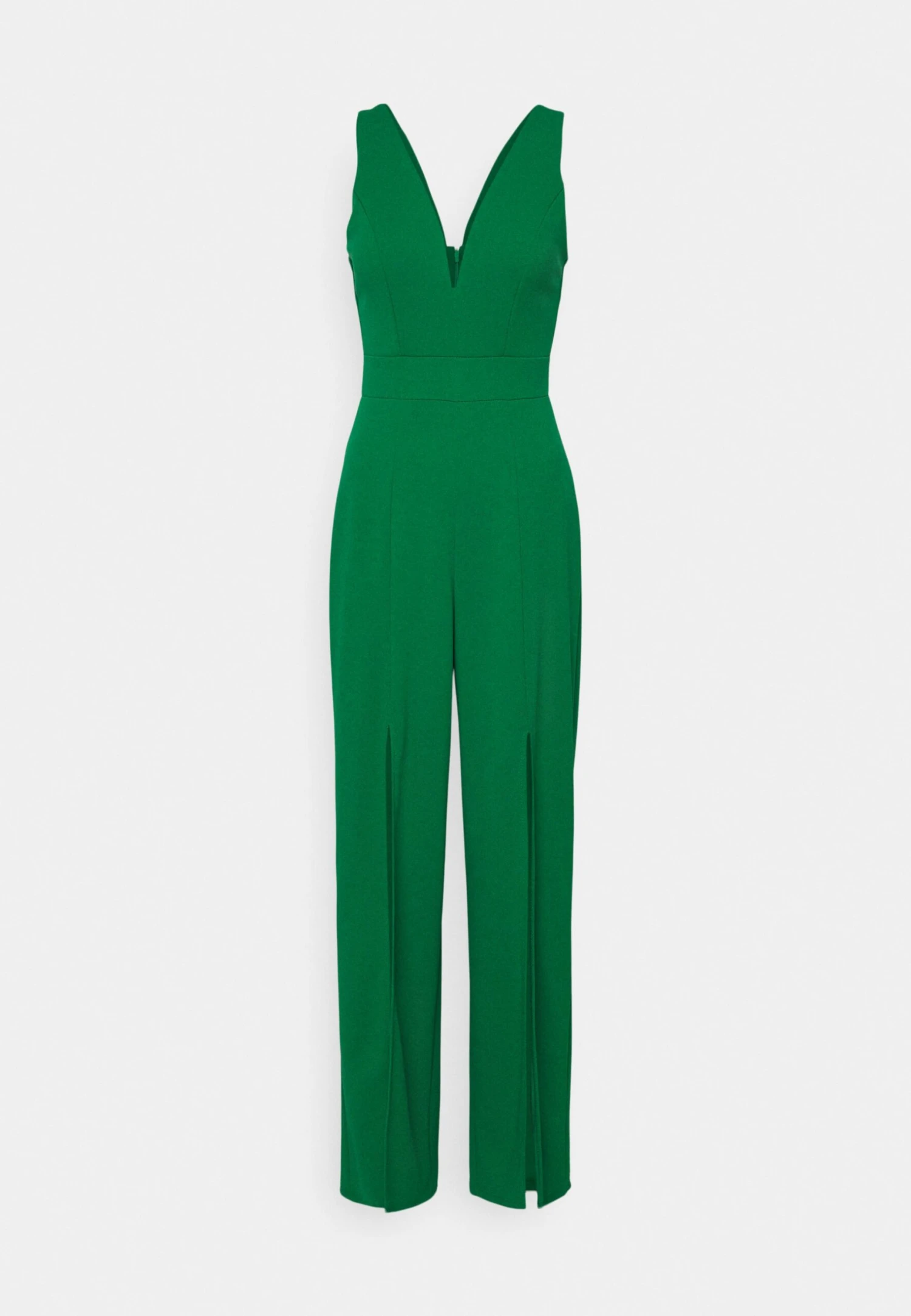 Wal G Steven Front Slit - Jumpsuit - Leaf Green - Image 6