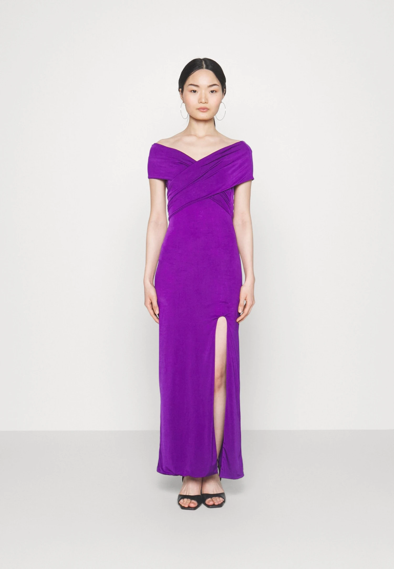 Wedding Odette Off Shoulder Maxi - Occasion Wear - Purple