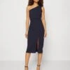 Wal G Sofia Midi - Jersey Dress - Navy Blue