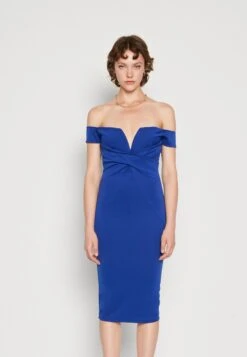 Wal G Elia Off Shoulder - Occasion Wear - Electric Blue