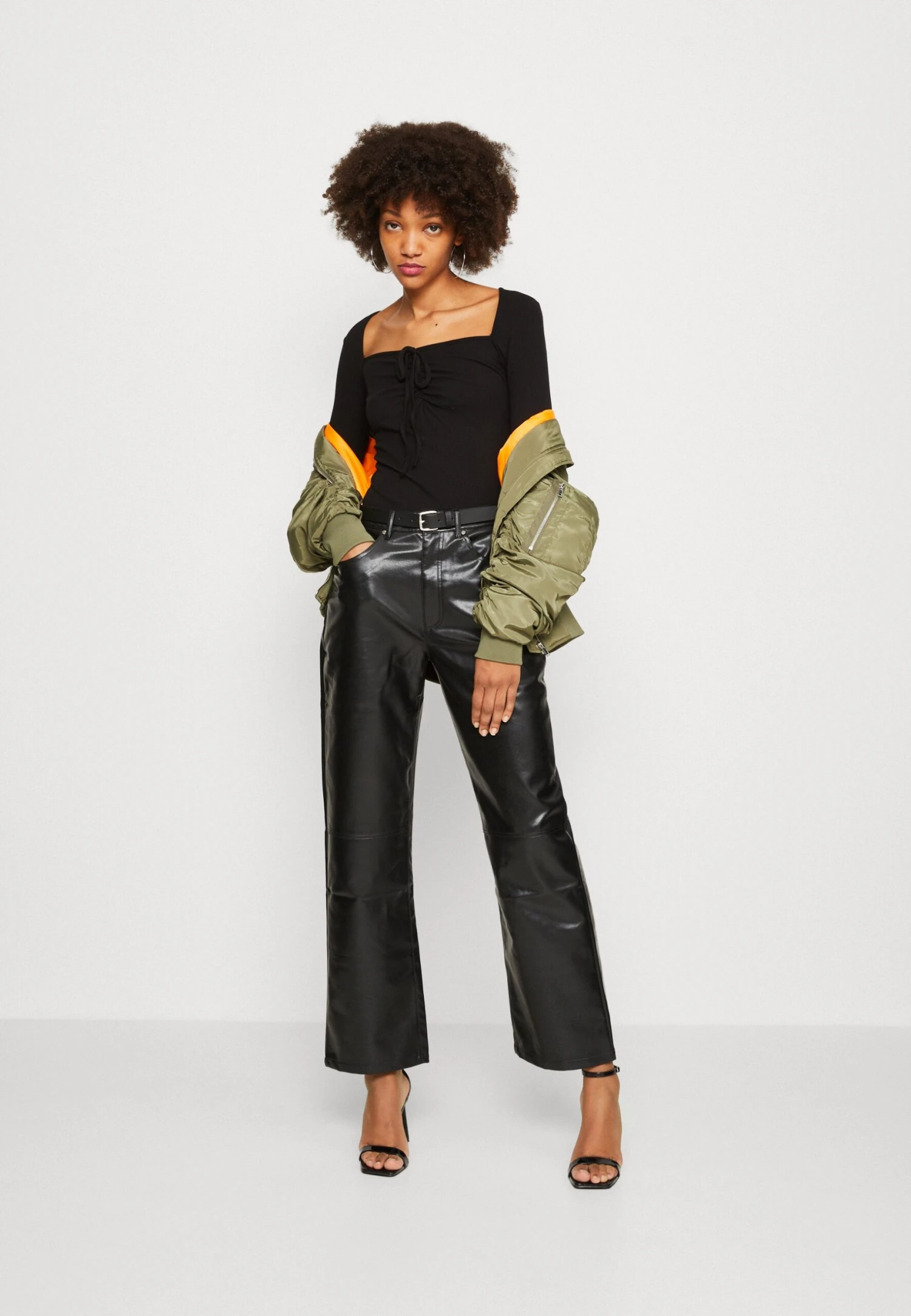 Wal G Donna Square Neck - Long Sleeved Top - Image 2